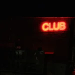 club signage on wall